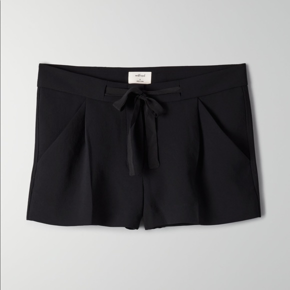 Aritzia Wilfred exergue shorts size 0 navy blue - Picture 6 of 9